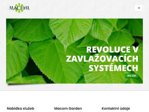 kompletní projekty zahrad