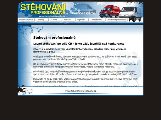 levné stěhování brno, praha, zlín, ostrava, vsetín, plzeň - po celé čr.