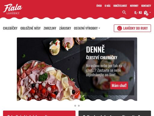 denně čerstvé chlebíčky a další lahůdky z lokálních surovin - objednejte on-line nebo nás navštivte v nymburce, kolíně, praze či poděbradech.