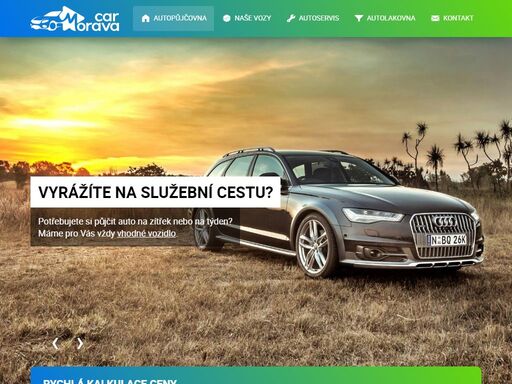potřebujete rychle půjčit auto? využijte naši autopůjčovnu na vypůjčení automobilu. vyberte si nejlepší vozidlo z naší nabídky. dále vám zajistíme komplexní opravy vašeho vozidla v našem autoservisu. a v naší autolakovně lakujeme kvalitně veškeré typy vozidel.