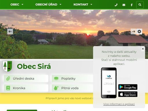 obec sirá