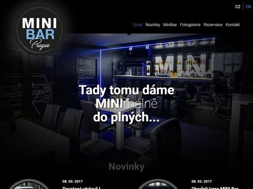 patří mini a bmw mezi vaše srdcovky? pak se v mini baru budete cítit jako doma. čeká na vás výběrová káva, lahodné drinky nebo možnost práce v backoffice.