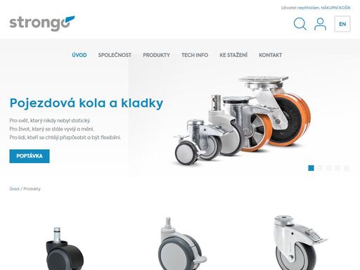 pojezdová kola a kladky, kolečka