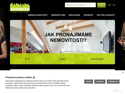 nabídka bytů a domů v praze na prodej a pronájem. rychlé a spolehlivé  zprostředkování prodeje a pronájmu nemovitosti od advanced real estate s.r.o. praha