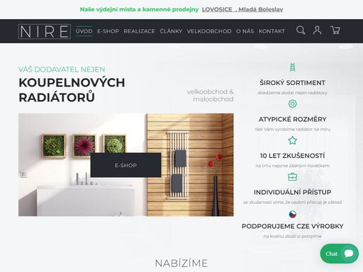 prodejna, e-shop, realizace (velkoobchod i maloobchod)