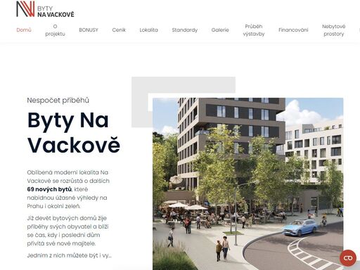 v srdci prahy, jen kousek od rušného centra, v těsné blízkosti parku židovské pece na praze 3, pokračuje stavba projektu byty na vackově.