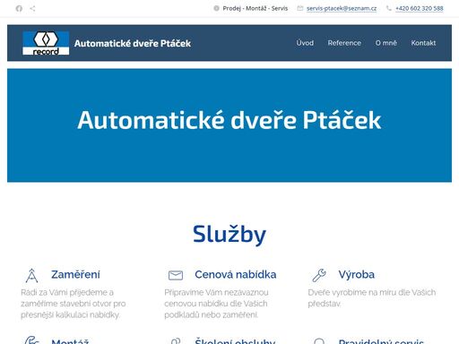 poskytované služby