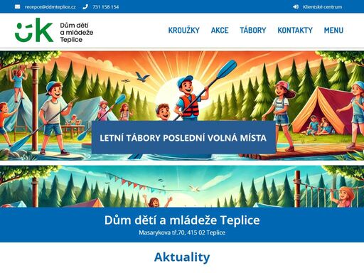 dům dětí a mládeže teplice