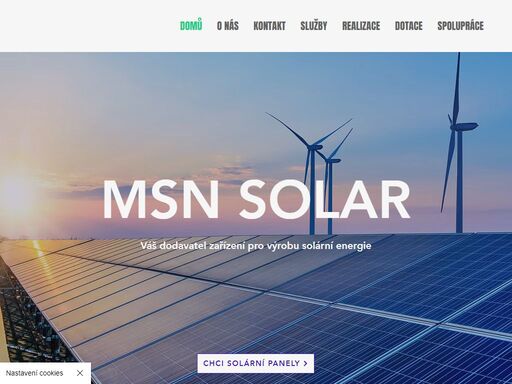 msn solar s.r.o. - zařídíme solární panely přesně na míru vašemu domu. projekty, dotace, financování. 