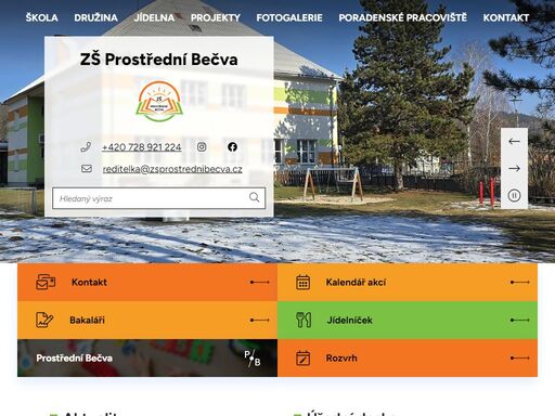 základní škola a mateřská škola prostřední bečva
