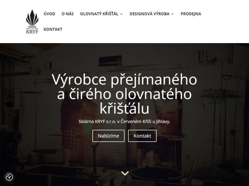 sklárna kryf s.r.o. patří mezi tradiční výrobce přejímaného a čirého olovnatého křišťálu v české republice. specializujeme se především na výrobu přejímaného
