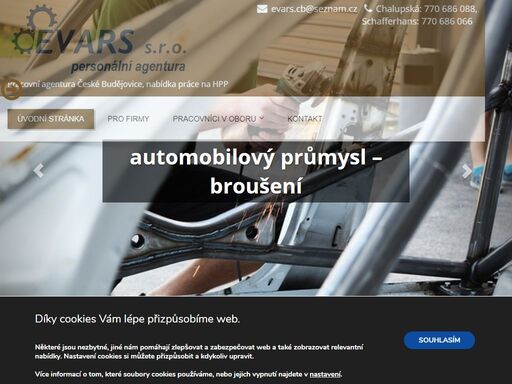 pracovní agentura české budějovice, nabídka práce na hpp