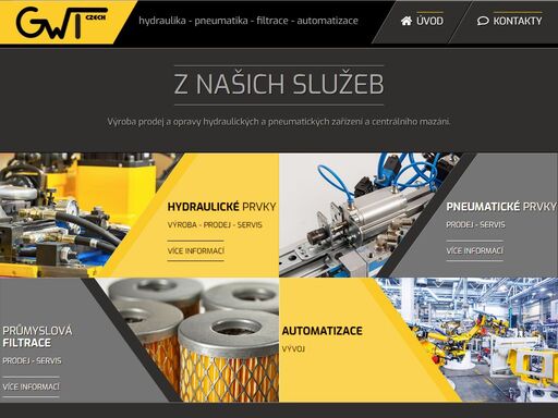 hydraulika a pneumatika gwt czech s.r.o.,