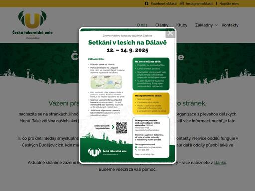 jsme nezisková organizace s převahou dětských členů. také většina  našich akcí je věnována dětem a mládeži. najdete nás v českých