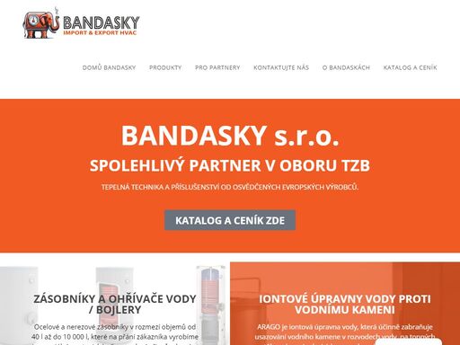 tepelná technika a příslušenství od osvědčených evropských výrobců. zásobníky pro ohřev vody / bojlery, úpravny vody, elektro-kotle, a další..