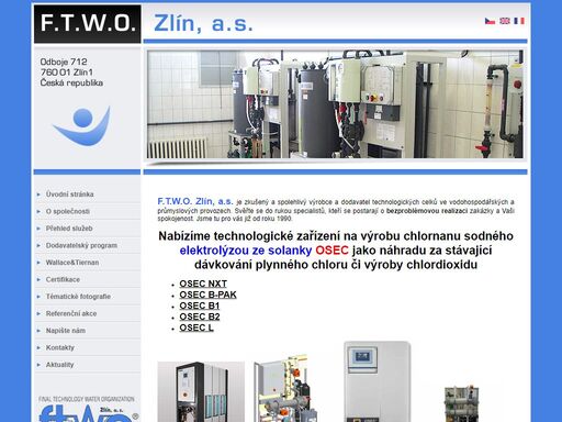 projekce, dodávky, servis vápenné hospodářství - pneudoprava a skladování vápenný hydrát, sycení vápenné mléko - sytiče, výroba a dávkování vápenné mléko,výroba a dávkování clo2,co2,cl2,likvidace legionela
úpravny vody,teplárny,elektrárny,čistírny o