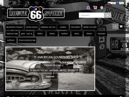 route 66 store eshop