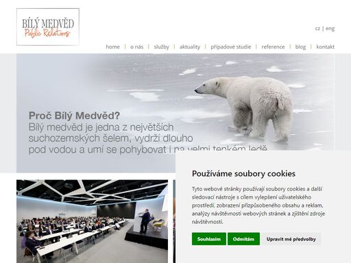 bmpr - bílý medvěd - public relations