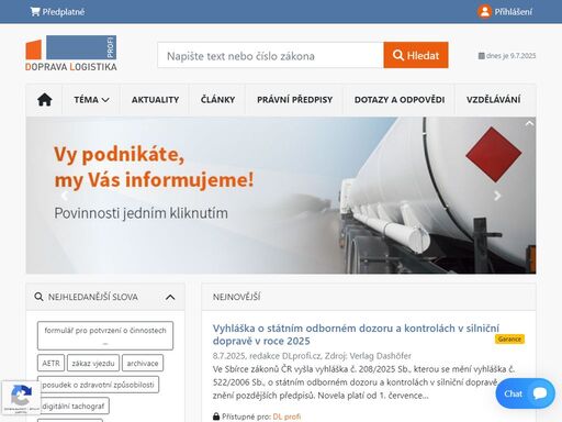 profesní vzdělávání, školení a kurzy pro silniční nákladní dopravu a logistiku. mezinárodní kamionová a autobusová přeprava. logistika zboží. předpisy pro autodopravu - nařízení 561, dohoda aetr, dohoda adr (přeprava nebezpečných věcí). dph a silniční daň.