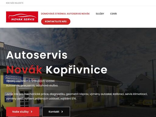 autoservis kopřivnice: autoservis, pneuservis, odtahová služba, nehodový servis