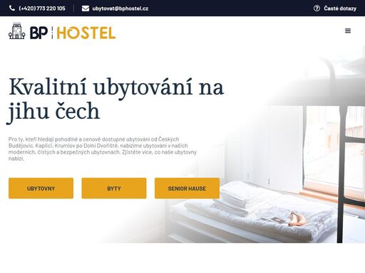 pro ty, kteří hledají pohodlné a cenově dostupné ubytování od českých budějovic, kaplici, krumlov po dolní dvořiště, nabízíme ubytování v našich moderních,