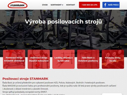 nová řada posilovacích strojů stanmark vás ihned zaujme neotřelým a originálním designem, funkčně ještě lepší než kdykoliv dříve. na vývoji se podílel nedávno zesnulý petr stach, jeden z nejlepších československých kulturistů všech dob a majitel prestižní trenérské školy.