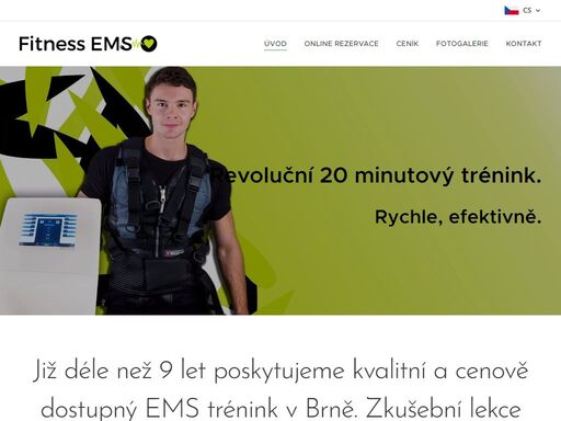 již déle než 9 let poskytujeme kvalitní a cenově dostupný ems trénink v brně. zkušební lekce pro každého zdarma!