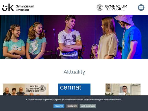 gymnázium, lovosice, sady pionýrů 600, příspěvková organizace