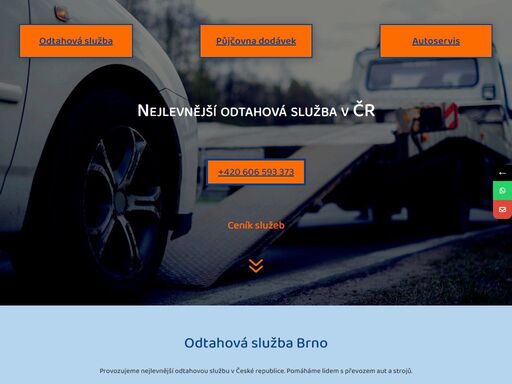 provozujeme nejlevnější odtahovou službu v čr. - pomáháme lidem s převozem aut a strojů. umíme přepravit osobní auta, dodávky, stroje a zemědělskou techniku.