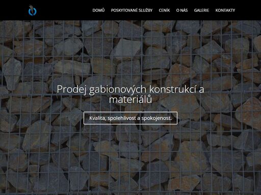 prodej materiálů pro stavbu gabionových konstrukcí a materiálů, gabionové stěny čavisov, opěrné konstrukce čavisov, prodej přírodního kamene čavisov