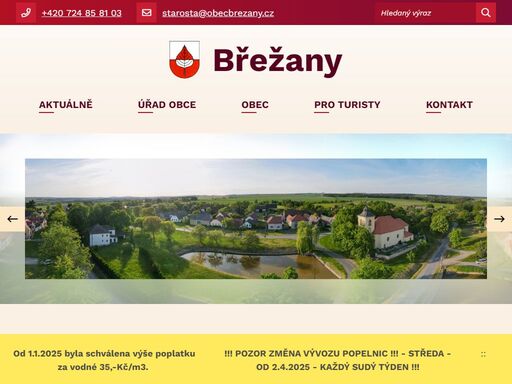www.obecbrezany.cz