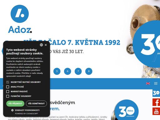 jsme přední distributor strojních součástí v české republice.