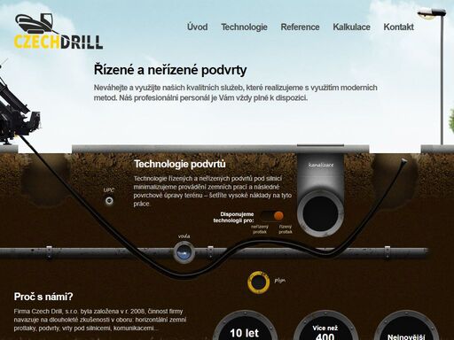 provádíme protlaky podvrty vrty pod silnicí, protlaky pod vozovkou, protlaky pod vodotečí, protlaky pod budovami, protlaky pod vodními toky. protlaky pro bezvýkopovou pokládku inženýrských sítí pod silnicí. protlaky pro domovní přípojky, vedení.
