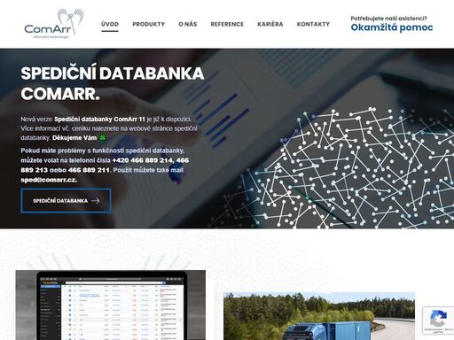 cílem spol. comarr, spol. s r.o. je dlouhodobá a prospěšná spolupráce se zákazníkem, odborná podpora při volbě it řešení a jeho nasazení.