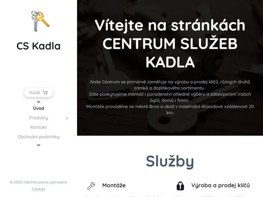vítejte na stránkách centrum služeb kadla