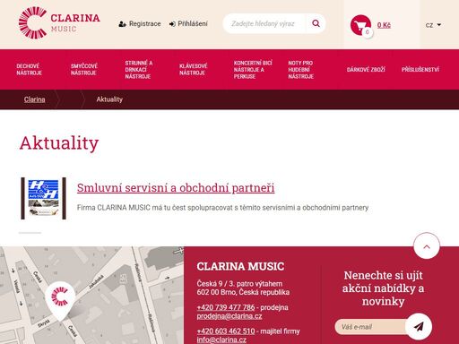 www.clarina.cz