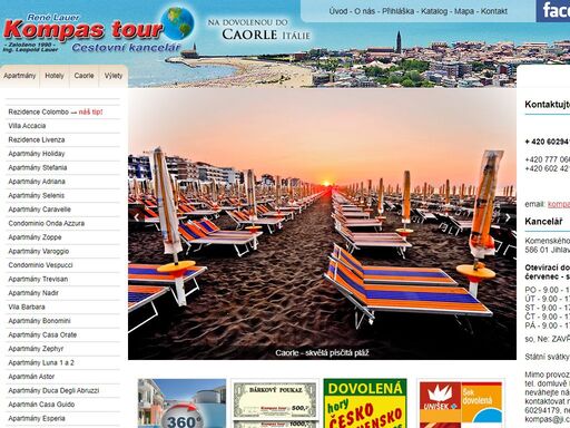 dovolená v caorle - ck kompas tour
