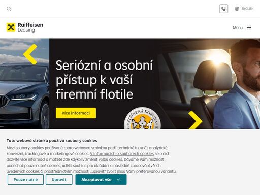 poskytujeme komplexní finanční servis pro firmy a podnikání, zejména v podobě financování strojů, zařízení, dopravních prostředků i nemovitostí.