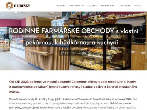 prodejny zdravé výživy a jídla z farem v plzni, farmářské bistro. první obchod otevřen v roce 2014.
