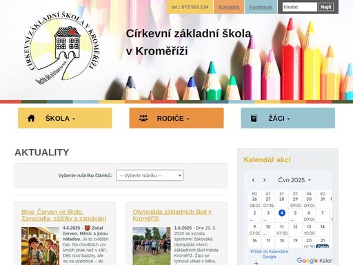 církevní základní škola v kroměříži