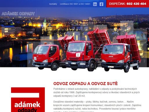 www.adamek-odpady.cz