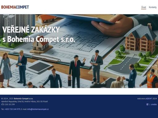 bohemia compet s.r.o. jsme společnost s letitými zkušenostmi v oblastni administrace veřejných zakázek.