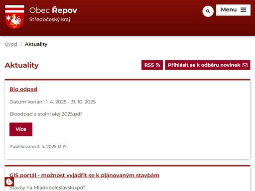 obec se nachází v okrese mladá boleslav ve středočeském kraji v nadmořské výšce 210 metrů. první písemná zpráva pochází z roku 1790.
