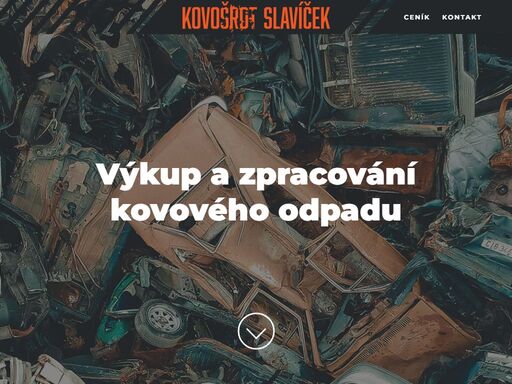 naše firma vykupuje a zpracovává železné i neželezné kovy pro české hutě a slévárny.