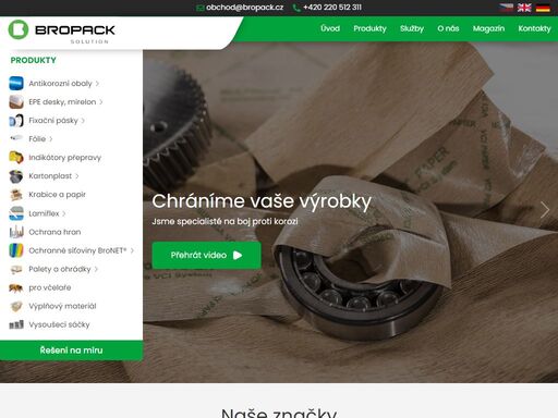 bropack solution s.r.o., vyrábíme a dodáváme antikorozní a průmyslové obaly. provádíme konzultace, optimalizace balení a řešení průmyslového balení na míru.