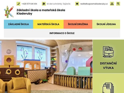 základní škola a mateřská škola kladeruby