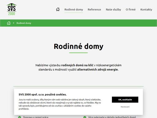 stavíme rodinné domy na klíč, provádíme kompletní rekonstrukce a revitalizace bytových jednotek včetně projektových příprav.