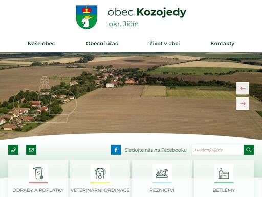 oficiální stránky obce kozojedy
