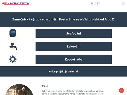 zámečnická výroba v jaroměři