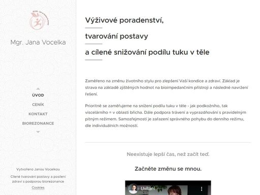 osobní poradenství pro lepší vzhled, lepší kondici a lepší zdraví pomocí biorezonance.
